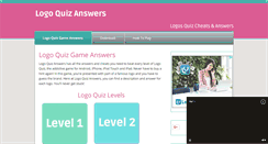 Desktop Screenshot of logoquizgame-answers.com