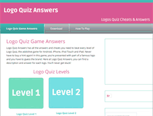 Tablet Screenshot of logoquizgame-answers.com